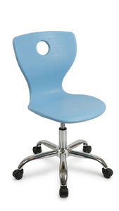 School Chair Plastic Seat Metal Frame Ergonomic Stackable Student Chair Modern Design Durable for Office Hospital Home Office - Product Image 3
