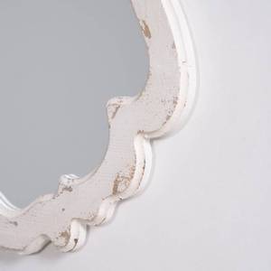 Miroir mural de chambre à coucher en bois rustique blanc crème écologique de 5 mm d'épaisseur, panneau de décoration de fond nordique pour la maison - Product Image 6