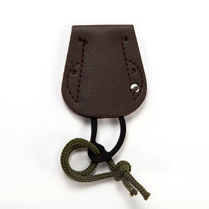 मिनी ईडीसी आउटडोर तय ब्लेड आत्मरक्षा रणनीति अस्तित्व हार चमड़े म्यान के साथ चाकू - Product Image 6