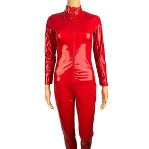 Disfraces de Halloween para mujer, disfraces de cuero rojo, vestido de diablo para mujer - Product Image 5