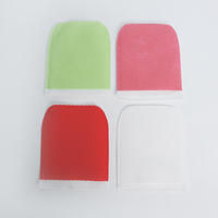 Serviette exfoliante OEM pour le corps, non tissée, double texture, élimination des peaux mortes, nettoyage en profondeur, vente en gros, marque privée