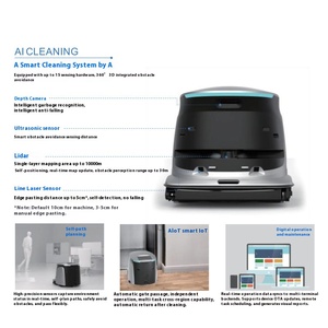 Robot de Limpieza Inteligente, Robot Automático para Supermercados, Centros Comerciales e Industrias, con Función de Barrido y Riego Automático - Product Image 5
