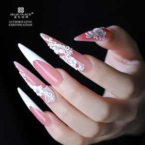 مسحوق أظافر أكريليك وردي بيج 15 جرام، ملصق خاص، مسحوق بوليمر شفاف كريستالي لتغطية الأظافر، تصنيع مخصص للمصانع (OEM) - Product Image 3