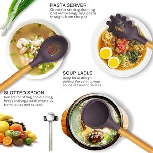 12-Piece Eco-Friendly Silicone <b>Baking</b> & Pastry Tools <b>Set</b> for Home and Restaurant Use - Product Image 5