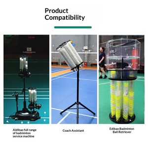 Seau de service de <span class=keywords><strong>badminton</strong></span> transparent de grande capacité, capacité de 180 volants, accessoires d'entraînement - Product Image 3