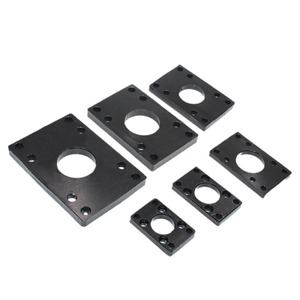 Plaque de bride de cylindre Fa32 40 50 63 80 100 125 160 200 250 en acier de qualité industrielle, pièces pneumatiques durables - Product Image 3
