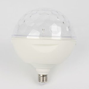 Bola <span class=keywords><strong>de</strong></span> Luz LED RGB USB Grande, Bola <span class=keywords><strong>de</strong></span> Discoteca con Cambio <span class=keywords><strong>de</strong></span> Color, Bombilla LED con Control por Voz Bluetooth para DJ, Escenario, Club, KTV - Product Image 3