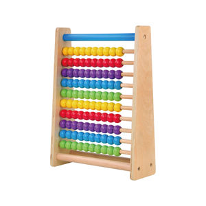Abacus de madera tradicional para matemáticas, juguete educativo con cuentas clásicas de madera, personalizado, venta al por mayor - Product Image 3