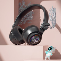 Enfants pour écouteurs Bluetooth Astronaute Design Earbuds Longue durée de vie de la batterie Écouteurs sans fil supra-auriculaires pour les jeux