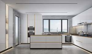 Diseño Gratuito en una Sola Parada, Fábrica de Muebles a Medida, Proyecto de Construcción, Diseños Modernos de Gabinetes de Cocina Modulares - Product Image 2