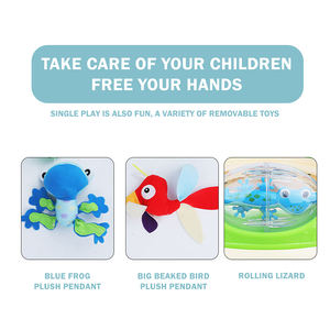 Balançoire musicale multifonctionnelle pour bébé-Chaise gonflable réglable pour apprendre à marcher-Entraînement-Siège amovible et lavable-<span class=keywords><strong>Jumperoo</strong></span> - Product Image 5