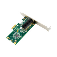 Tarjeta de Red Gigabit SFP Interna con Cable PCIe X1 para Servidor LAN-Stock