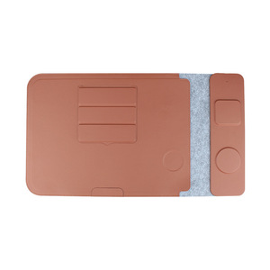 Alfombrilla de Ratón Multifuncional 3 en 1 con <span class=keywords><strong>Cargador</strong></span> Inalámbrico Magnético de 15W <span class=keywords><strong>para</strong></span> Smartphones, Soporte <span class=keywords><strong>para</strong></span> Laptop y Funda <span class=keywords><strong>para</strong></span> Computadora - Product Image 5