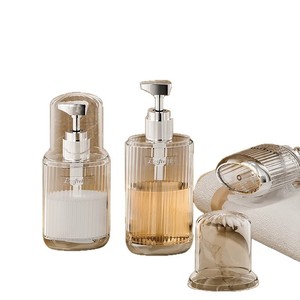 Travel Sized Cosmetic Bottles 120ml Pet Material Portable Vacuum Bottle For Shampoo Lotion Shower Gel Toiletries - Product Image 4