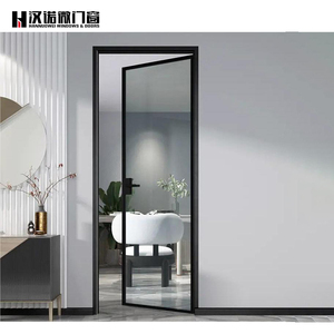 Hannover Chống Sương Mù Kính Ngang Cửa Bản Lề Cách Âm Hợp Kim Nhôm Cửa Nội Thất Cho Phòng Tắm Phòng Ngủ Hoàn Thành Cửa - Product Image 2