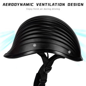 Caschi per moto da fabbrica all'ingrosso mezza faccia per uomini e donne bici classica strada caschi da moto a faccia aperta - Product Image 5