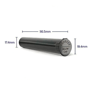 Tubo Pop-up Preempaquetado, Reciclable y Desechable de 98-118 mm, Plástico de Grado Alimenticio con Tapa a Prueba de Niños, Personalizable OEM - Product Image 5