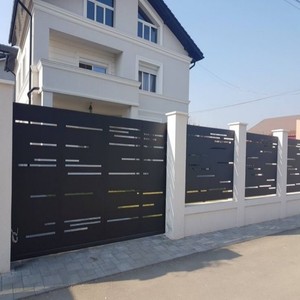 लेजर कट छिद्रित स्क्रीन के साथ कस्टम एल्यूमीनियम बाड़ पैनल हल्के बाहरी धातु उद्यान बाड़ और बालकनी रेलिंग - Product Image 4