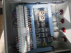 Kotak Panel listrik tahan air IP65 tiga fase kualitas tinggi pengontrol APFC otomatis 380V peringkat penggunaan industri harga rendah - Product Image 6