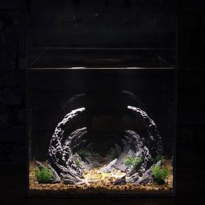 Décorations écologiques en pierre de <span class=keywords><strong>dragon</strong></span> bleu pour la cuisine Fish Tank Résine Rockery Canyon Valley Simulation Fish Tank Décorations - Product Image 6