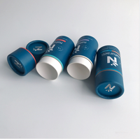 Tube en papier cylindrique pour baume à lèvres, imprimé sur mesure, fait main, biodégradable, recyclable, écologique, vente chaude