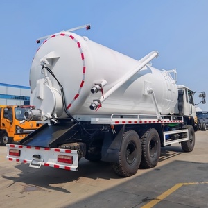 Camion d'aspiration des eaux usées Chengli à prix avantageux, 6x4, 20m³, diesel, manuel, avec réservoir à vide, à vendre - Product Image 2