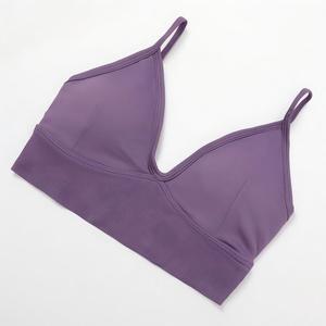 Sujetador Deportivo YIYI de Verano con Doble Tirante, Sin Costuras, Espalda Descubierta, Secado Rápido, para Mujer, con Soporte Alto, Relleno en el Pecho, Efecto Push-Up, para Fitness - Product Image 5