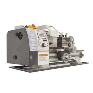 เครื่องกลึงมือหมุน Wm210V คุณภาพสูง เครื่องขนาดเล็กสำหรับงานโลหะ รูแกน 38 มม. มอเตอร์ไร้แปรงถ่าน 850 วัตต์ Shangxi 001 Turni - Product Image 2