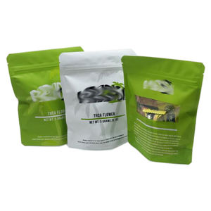 Remise personnalisée Bandes abdominales mates de qualité alimentaire Sac pochette debout avec fermeture éclair Mylar Doypack pour oreillers literie parapluies - Product Image 2