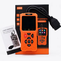 Alat Pemindai OBD2 Sepeda Motor TopDiag M60, Analisa Mesin 12V, Alat Diagnostik dengan Layar LCD, WiFi, Membaca & Menghapus Kode Kesalahan Mesin M60