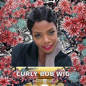 Cheap Brazilian Remy Hair <strong>Wig</strong> for Black Women Deep Curly Bob for <strong>Pixie</strong> Cut Lace <strong>Wig</strong> with Kinky <strong>Curl</strong> Style Suitable for Party - Product Image 2