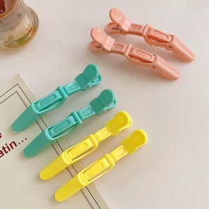 Personalizzato placcato dorato per coccodrillo alligatore fermagli per capelli salone di plastica per capelli per ragazze - Product Image 6