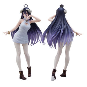 28cm japão anime personagens ssf design coco overlord albedo figura  bidimensional bonito menina garagem kit brinquedos