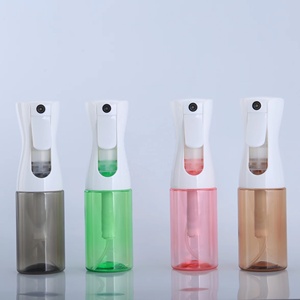 200ml 300ml500ml化粧品プラスチックボトル理髪店サロンファインミストスプレーヘアスプレー連続トリガーボトル - Product Image 5