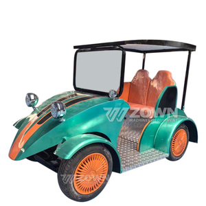 Retro Design Classic Electric Sightseeing Car Vintage Tour Vehicle for <b>Amusement</b> Park - Product Image 3