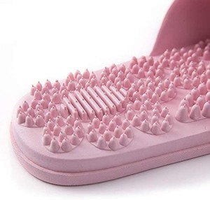 Campione gratuito pantofole per massaggio con digitopressione <span class=keywords><strong>sandali</strong></span> per riflessologia per piede Acupoint Arch sollievo dal dolore antiscivolo per doccia da bagno - Product Image 4