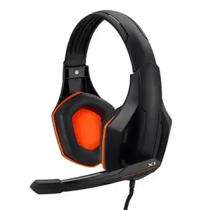 Professional Gamer Headphone Super Bass Over-ear Computer Gaming Headset Stereo Wired Headphones for PC PS4 Xbo x