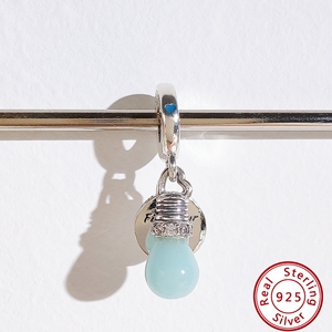 Abalorios de Plata de Ley 925 de Alta Calidad Estilo Pan DIY Dora para Hacer Joyas, Pulsera de Moda Unisex de la Marca HaYa - Product Image 6