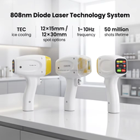 Machine d'épilation au laser à diode 808nm 4 ondes 4K Android OEM ODM 1200W 1600W professionnelle avec refroidissement cutané Ice Laser Depilacion SKIN COOL