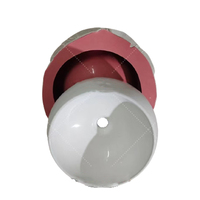 Moule en silicone simple pour lavabo rond en fibre de verre et béton, moule en silicone pour lavabo ovale en résine, moules en silicone pour lavabo en céramique de salle de bain