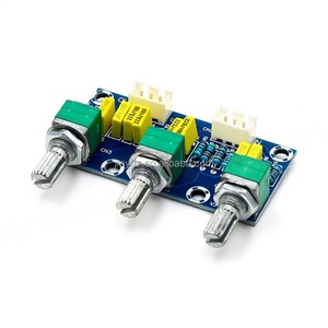 Carte de réglage passif XH-M802, carte de tonalité avant, réglage des fréquences hautes et basses, produit fini HIFI de haute qualité - Product Image 1