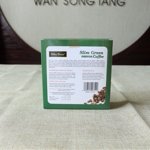 Té <span class=keywords><strong>Medicinal</strong></span> Slim Green Coffee con <span class=keywords><strong>Ganoderma</strong></span> Lucidum de Hubei en Bolsitas de 180g, Venta al por Mayor de Fábrica, Mejora la Densidad Ósea - Product Image 3