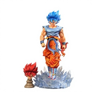 Figura de PVC Ecológica de 33CM de Son Goku Super Saiyan de Dragon Ball Z, Marca LWD - Product Image 1