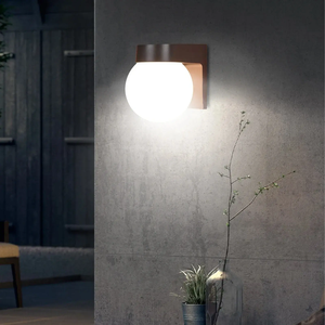 Lampe murale LED simple pour intérieur et <span class=keywords><strong>extérieur</strong></span>, luminaire <span class=keywords><strong>mural</strong></span> pour véranda, étanche, E27, montage <span class=keywords><strong>mural</strong></span>, lumière murale LED pour jardin - Product Image 1