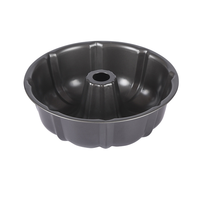 Moule à gâteau en acier au carbone antiadhésif, moule à gâteau cannelé, moule à gâteau en forme de fleur creuse, résistant à la chaleur, pour la pâtisserie à domicile