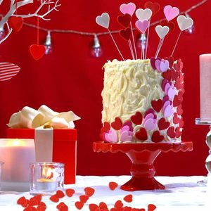 كونفيتي على شكل قلب مع تأثير ليزر أحمر وترتر لامع لحفلات عيد الحب الأكثر مبيعًا - Product Image 3