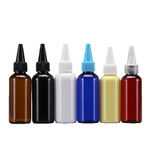 50ml pointed spout <b>bottle</b>, glue <b>bottle</b>, PET transparent plastic <b>bottle</b>, sand painting grout <b>bottle</b>, in stock. - Product Image 5
