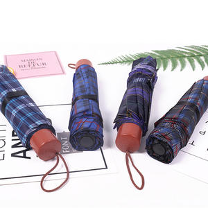 Büyük boy üç kişi kafes on-kemik üç kat şemsiye takviyeli hafif manuel iş toptan - Product Image 2