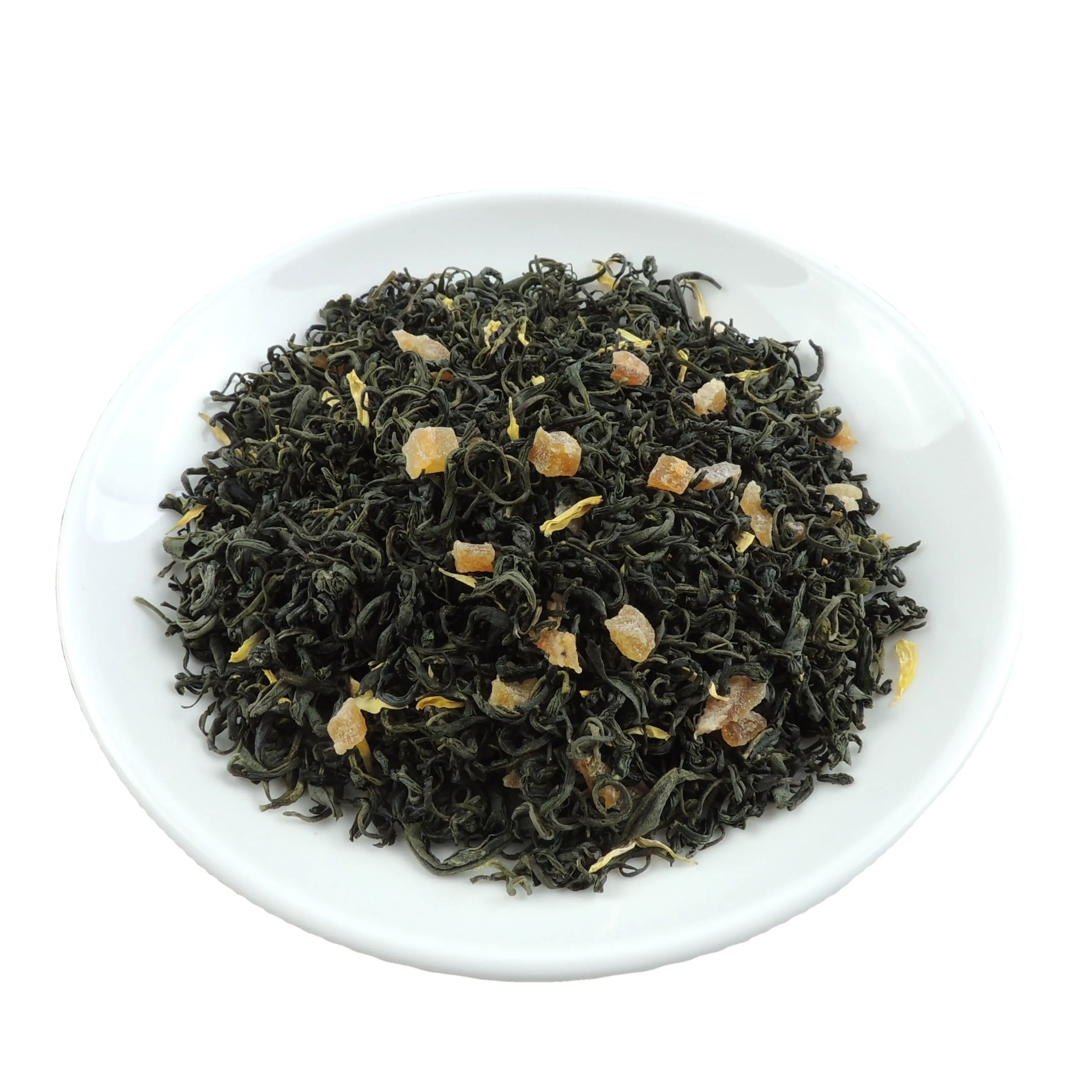 Hot selling healthy natural dried fruit tea summer beverage Passion Fruit green tea flavor tea