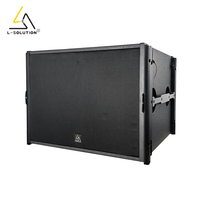 Lsolution K18S Subwoofer simple de 18 pouces, 1000W, son puissant, système audio, haut-parleur de basses pour événements et fêtes en extérieur
